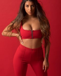 Alexa Campbell In Red Pants